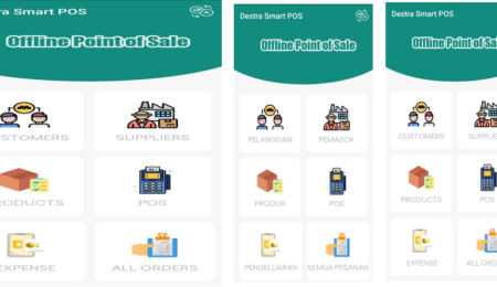 Aplikasi pos offline, destra smart pos, manajemen produk, pencatatan penjualan, laporan penjualan, sistem pos android, aplikasi kasir umkm, pencadangan data pos, ekspor data excel, aplikasi pos terbaik