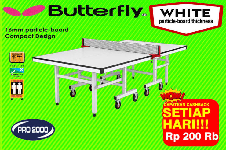 Tenis meja pingpong merk BUTTERFLY