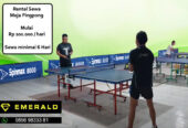 Rental sewa tenis meja pingpong murah