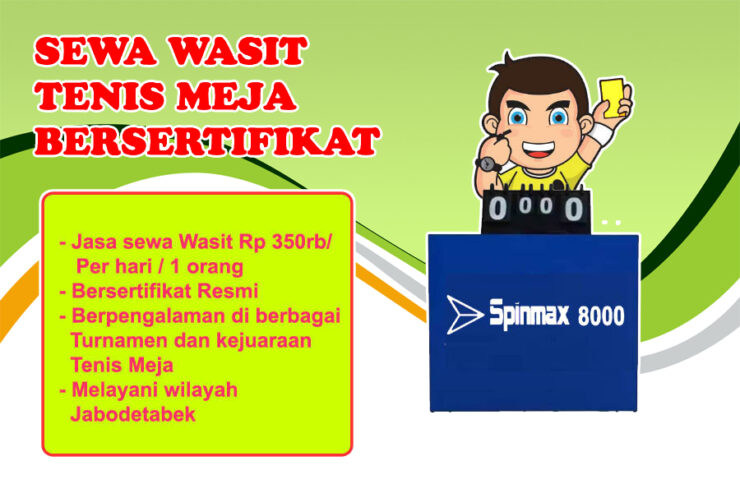 sewa wasit tenis meja jakarta